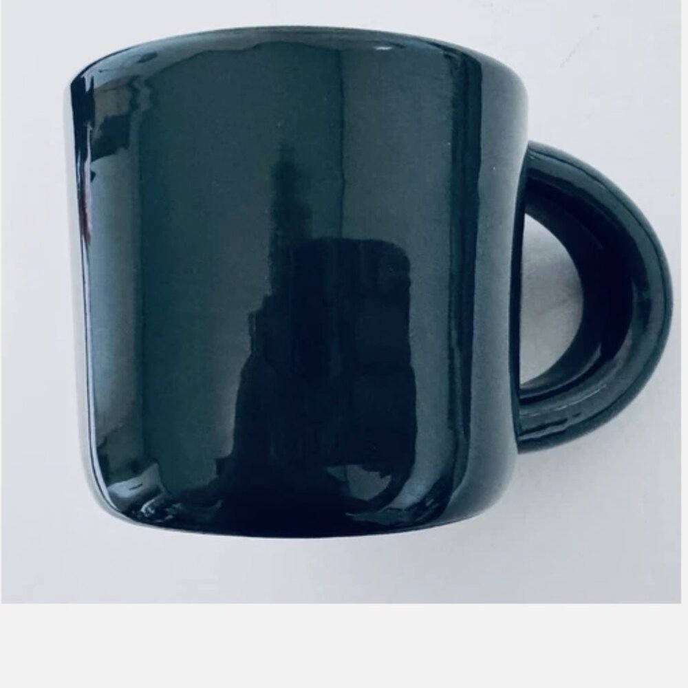 Tabitha Brown Avocado Shaped Stoneware Coffee Mug Cup Green 16 Ounce Set of 4 - Picture 7 of 9